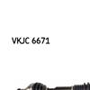 SKF Driveshaft VKJC 6671