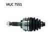 SKF Driveshaft VKJC 7551