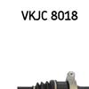 SKF Driveshaft VKJC 8018