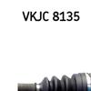 SKF Driveshaft VKJC 8135