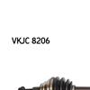 SKF Driveshaft VKJC 8206