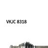 SKF Driveshaft VKJC 8318