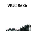 SKF Driveshaft VKJC 8636