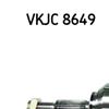 SKF Driveshaft VKJC 8649