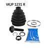 SKF Driveshaft CV Boot Bellow Kit VKJP 1231 R