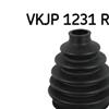 SKF Driveshaft CV Boot Bellow Kit VKJP 1231 R