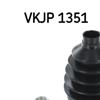 SKF Driveshaft CV Boot Bellow Kit VKJP 1351