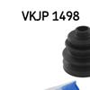 SKF Driveshaft CV Boot Bellow Kit VKJP 1498