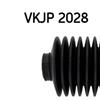 SKF Steering Boot Bellow Set VKJP 2028