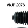 SKF Steering Boot Bellow Set VKJP 2078