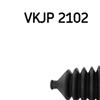 SKF Steering Boot Bellow Set VKJP 2102