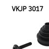 SKF Driveshaft CV Boot Bellow Kit VKJP 3017