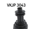 SKF Driveshaft CV Boot Bellow Kit VKJP 3043