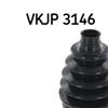 SKF Driveshaft CV Boot Bellow Kit VKJP 3146