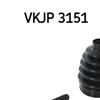 SKF Driveshaft CV Boot Bellow Kit VKJP 3151