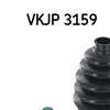 SKF Driveshaft CV Boot Bellow Kit VKJP 3159