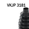 SKF Driveshaft CV Boot Bellow Kit VKJP 3181