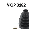 SKF Driveshaft CV Boot Bellow Kit VKJP 3182