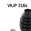 SKF Driveshaft CV Boot Bellow Kit VKJP 3184