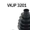 SKF Driveshaft CV Boot Bellow Kit VKJP 3201