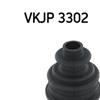 SKF Driveshaft CV Boot Bellow Kit VKJP 3302