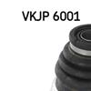 SKF Driveshaft CV Boot Bellow Kit VKJP 6001