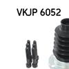 SKF Driveshaft CV Boot Bellow Kit VKJP 6052