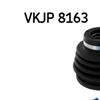 SKF Driveshaft CV Boot Bellow Kit VKJP 8163