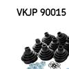 SKF Driveshaft CV Boot Bellow Kit VKJP 90015