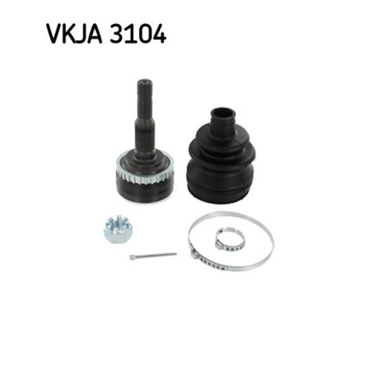 SKF Driveshaft CV Joint Kit VKJA 3104