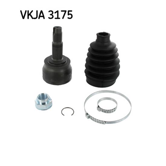 SKF Driveshaft CV Joint Kit VKJA 3175