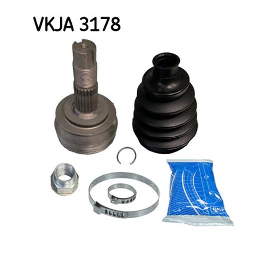 SKF Driveshaft CV Joint Kit VKJA 3178