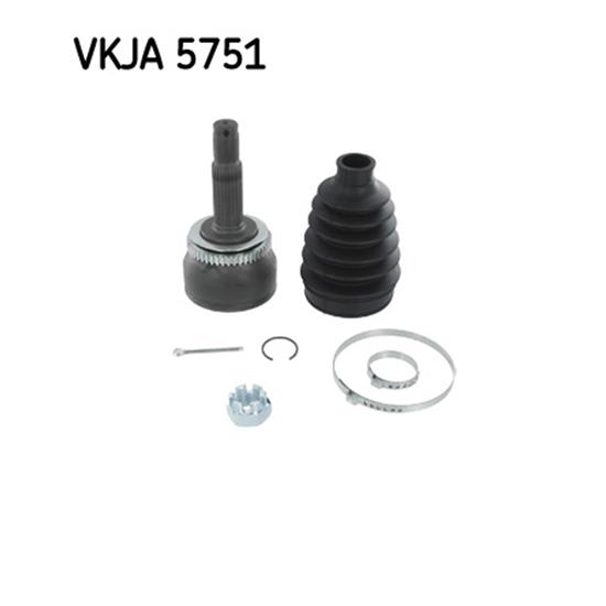 SKF Driveshaft CV Joint Kit VKJA 5751