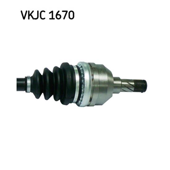 SKF Driveshaft VKJC 1670