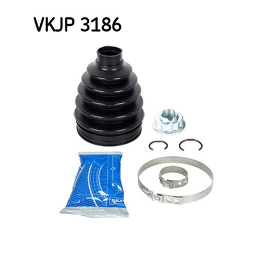 SKF Driveshaft CV Boot Bellow Kit VKJP 3186