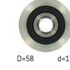 SKF Alternator Freewheel Clutch Pulley VKM 03204