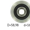 SKF Alternator Freewheel Clutch Pulley VKM 03207