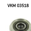 SKF Alternator Freewheel Clutch Pulley VKM 03518