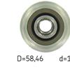 SKF Alternator Freewheel Clutch Pulley VKM 03653