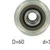 SKF Alternator Freewheel Clutch Pulley VKM 03815