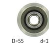 SKF Alternator Freewheel Clutch Pulley VKM 03821