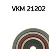 SKF Timing Cam Belt Deflection Guide Pulley VKM 21202