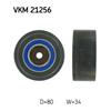 SKF Timing Cam Belt Deflection Guide Pulley VKM 21256