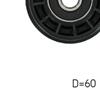 SKF Timing Cam Belt Deflection Guide Pulley VKM 22510