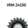 SKF Timing Cam Belt Deflection Guide Pulley VKM 24100