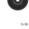 SKF Timing Cam Belt Deflection Guide Pulley VKM 25201