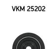 SKF Timing Cam Belt Deflection Guide Pulley VKM 25202