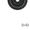 SKF Timing Cam Belt Deflection Guide Pulley VKM 25202