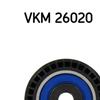 SKF Timing Cam Belt Deflection Guide Pulley VKM 26020