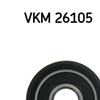 SKF Timing Cam Belt Deflection Guide Pulley VKM 26105